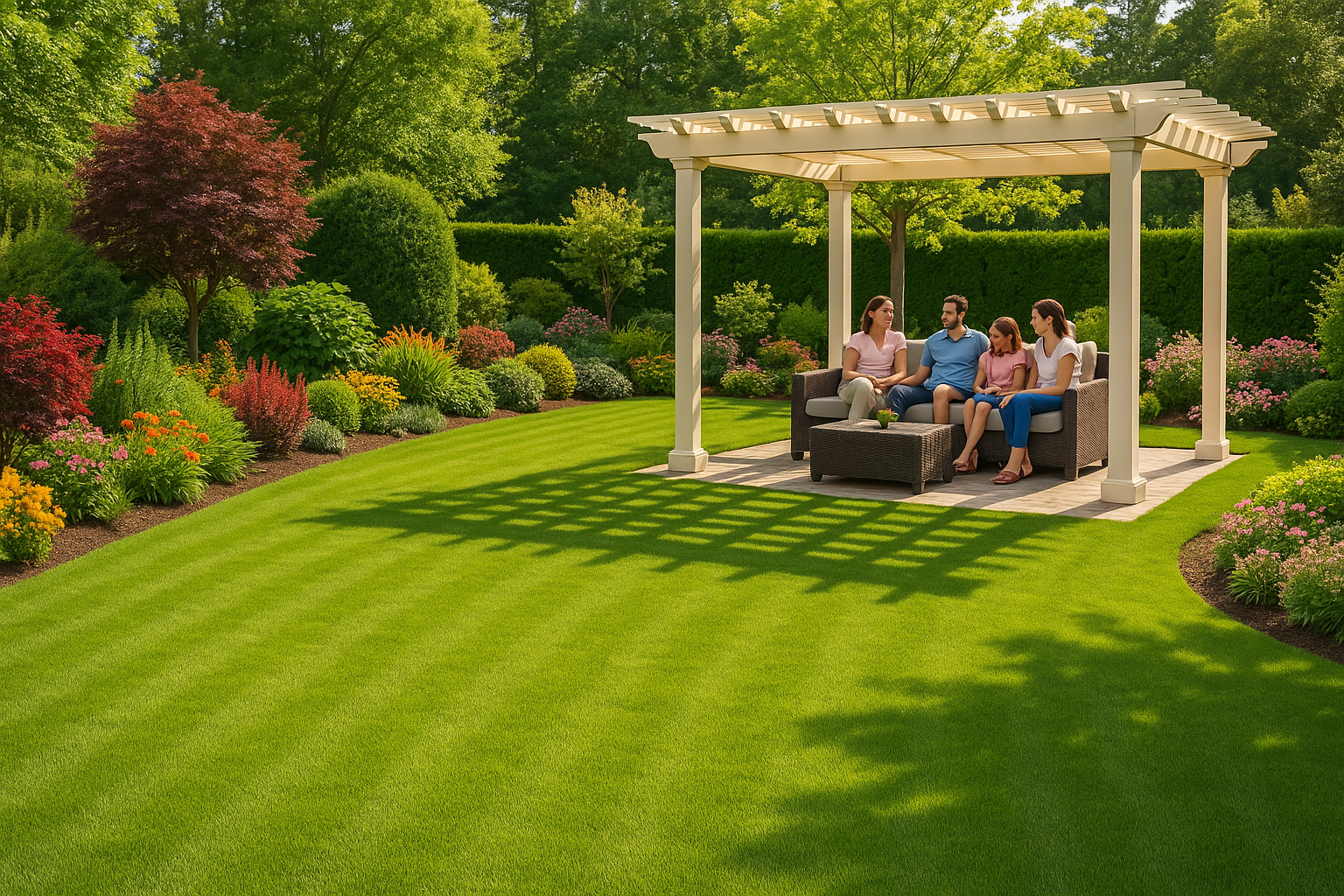 You handle the lawn, we'll handle the design