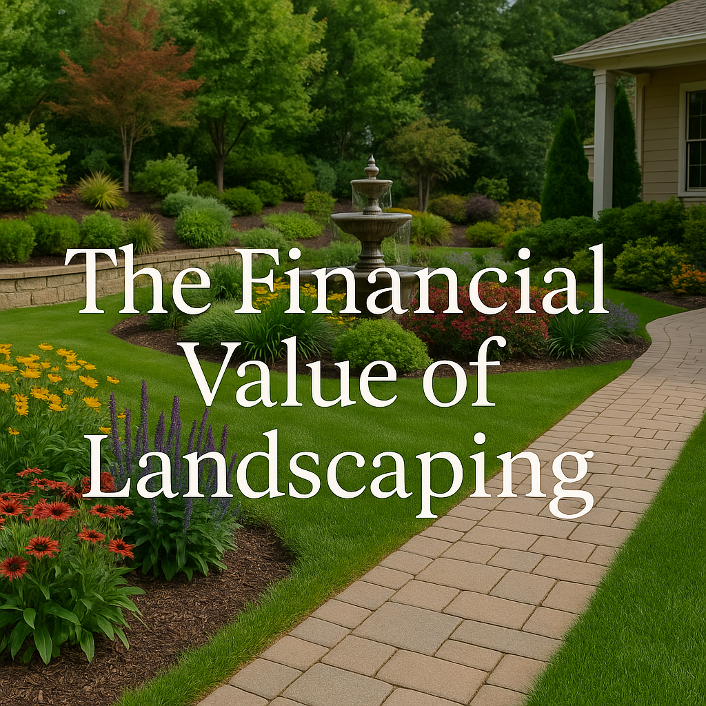 The financial value of landscaping