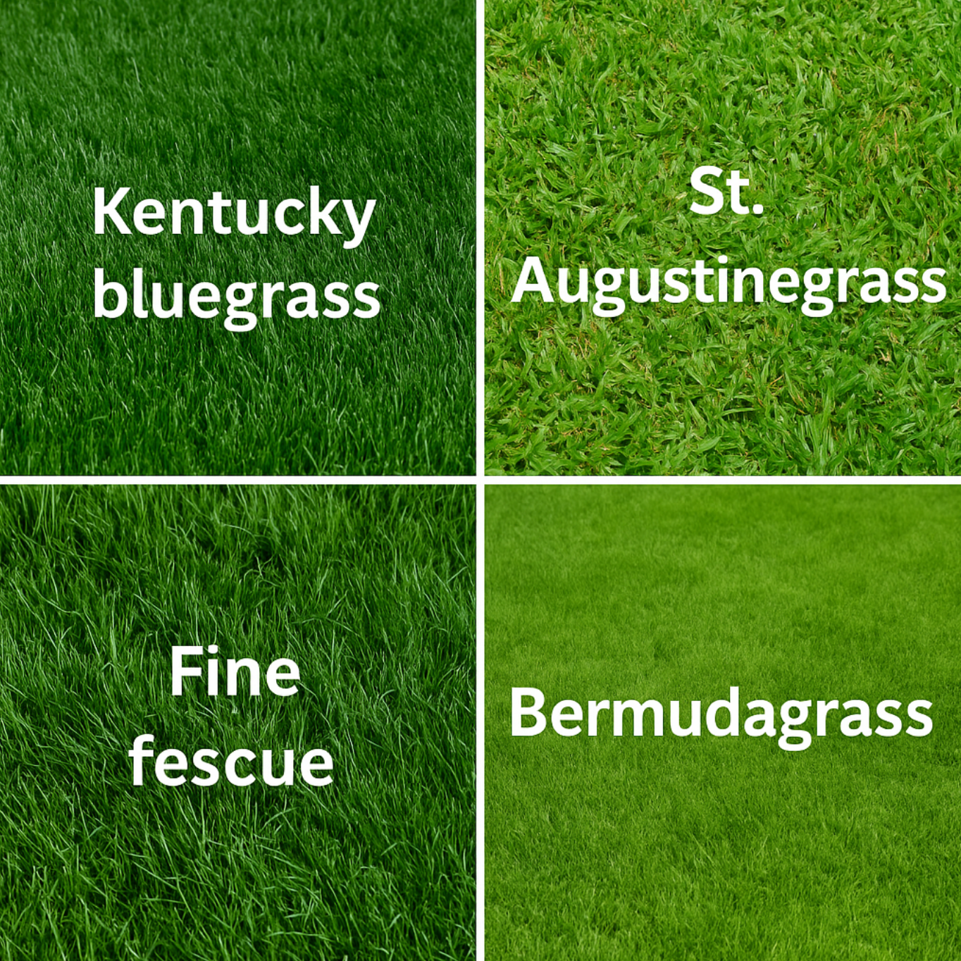 1. Start with the right grass type