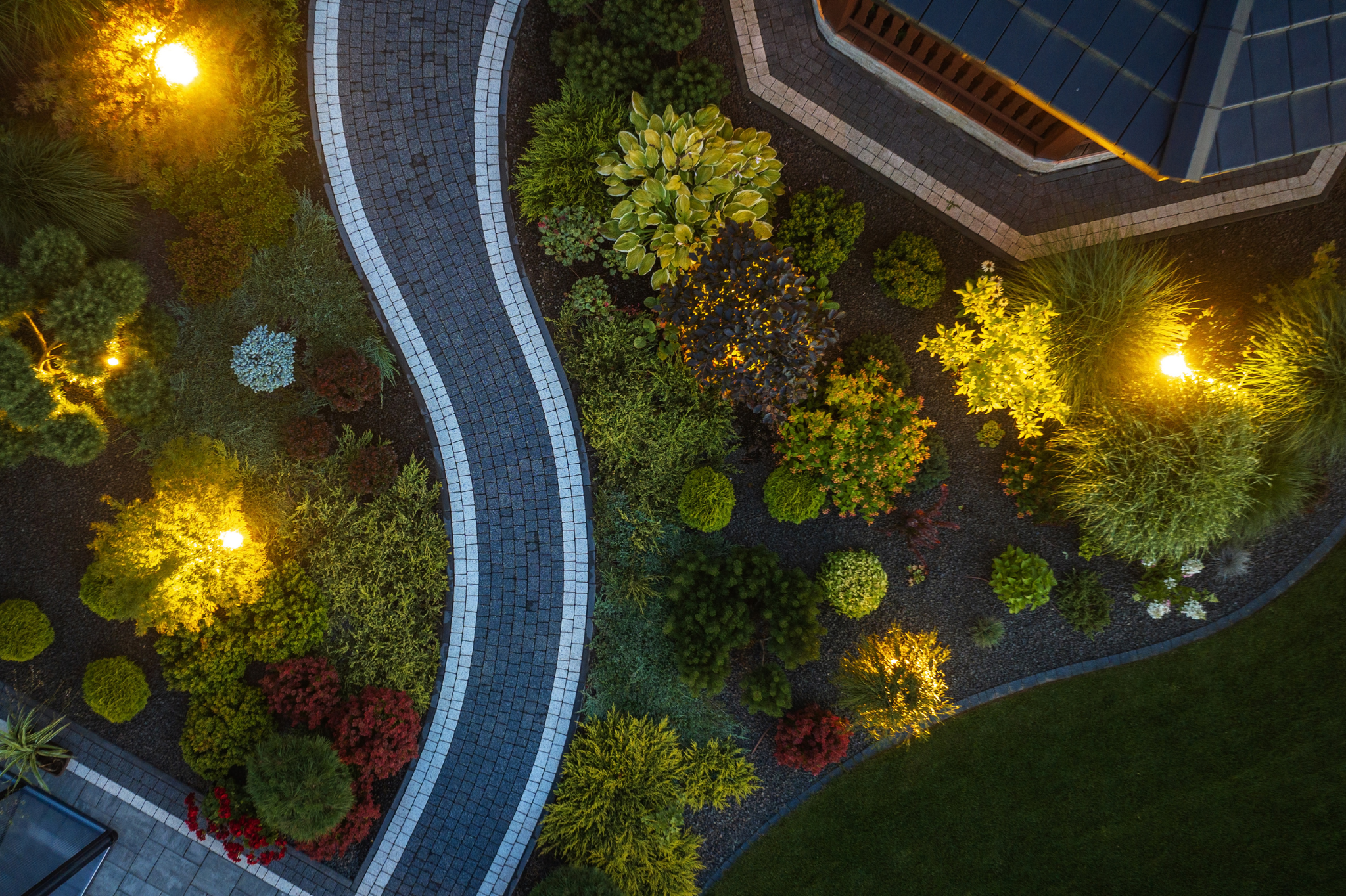 3. Hardscaping—defining structure and function