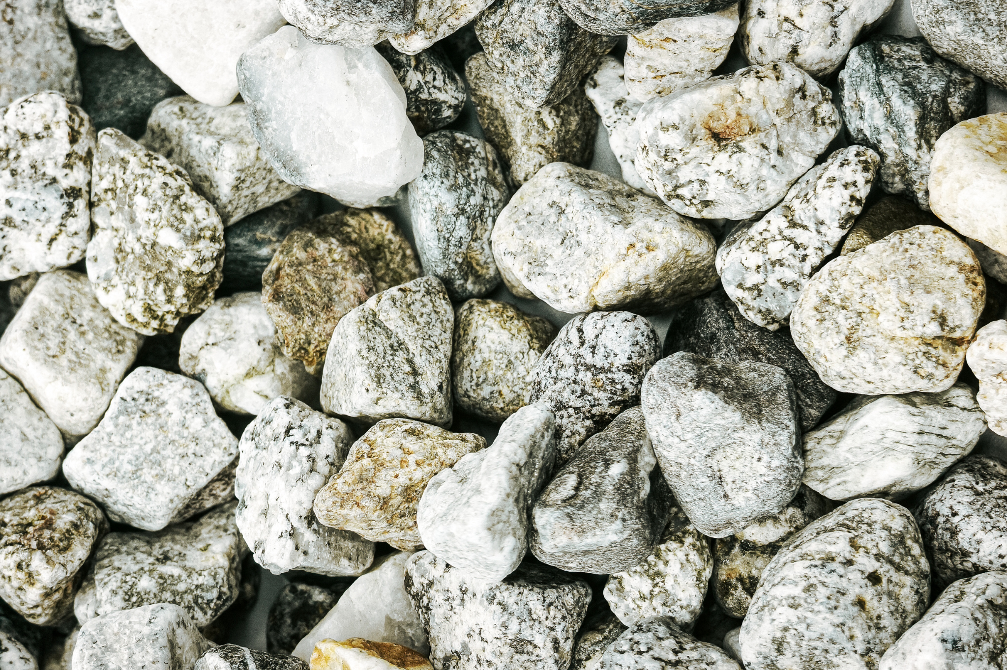 1. Crushed stone (Grade 411 or #3/#1 mix)