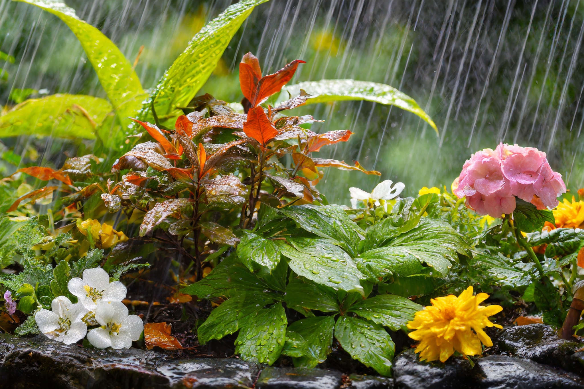 5. Create a rain garden