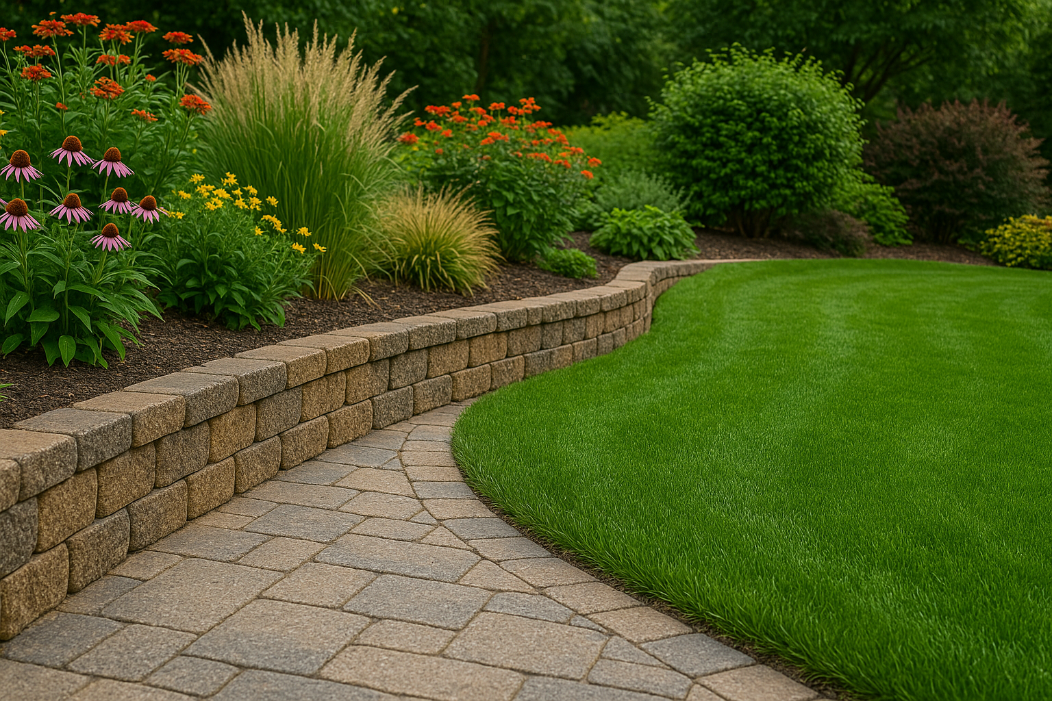 Hardscape features built to endure