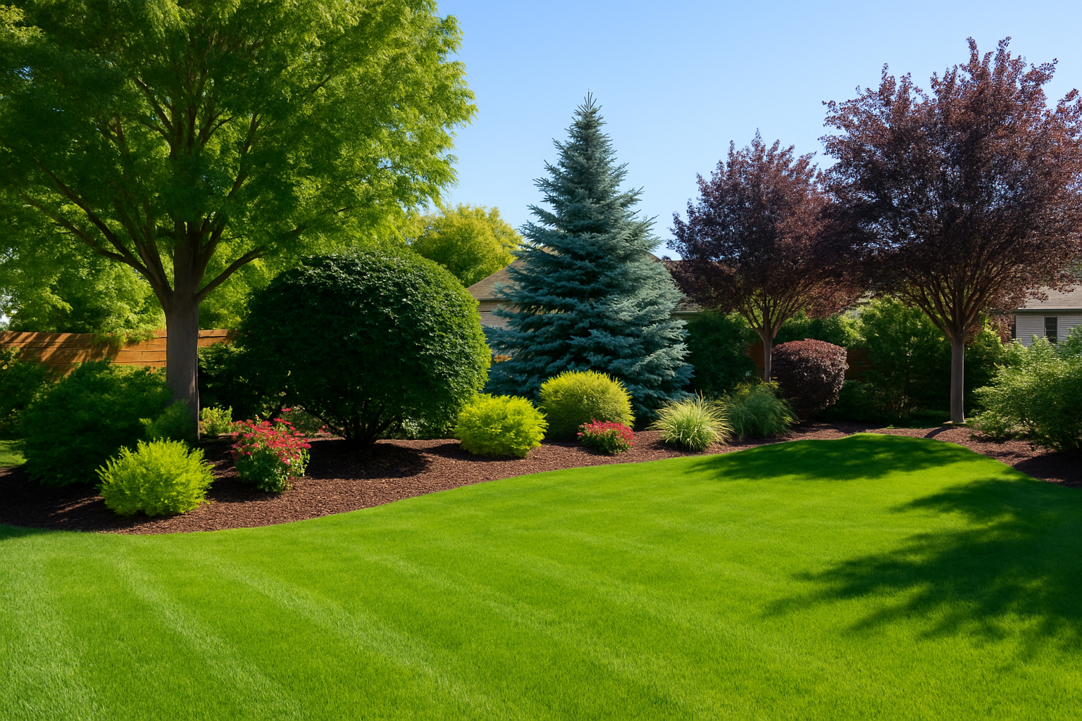 Softscape elements—living but long-lasting