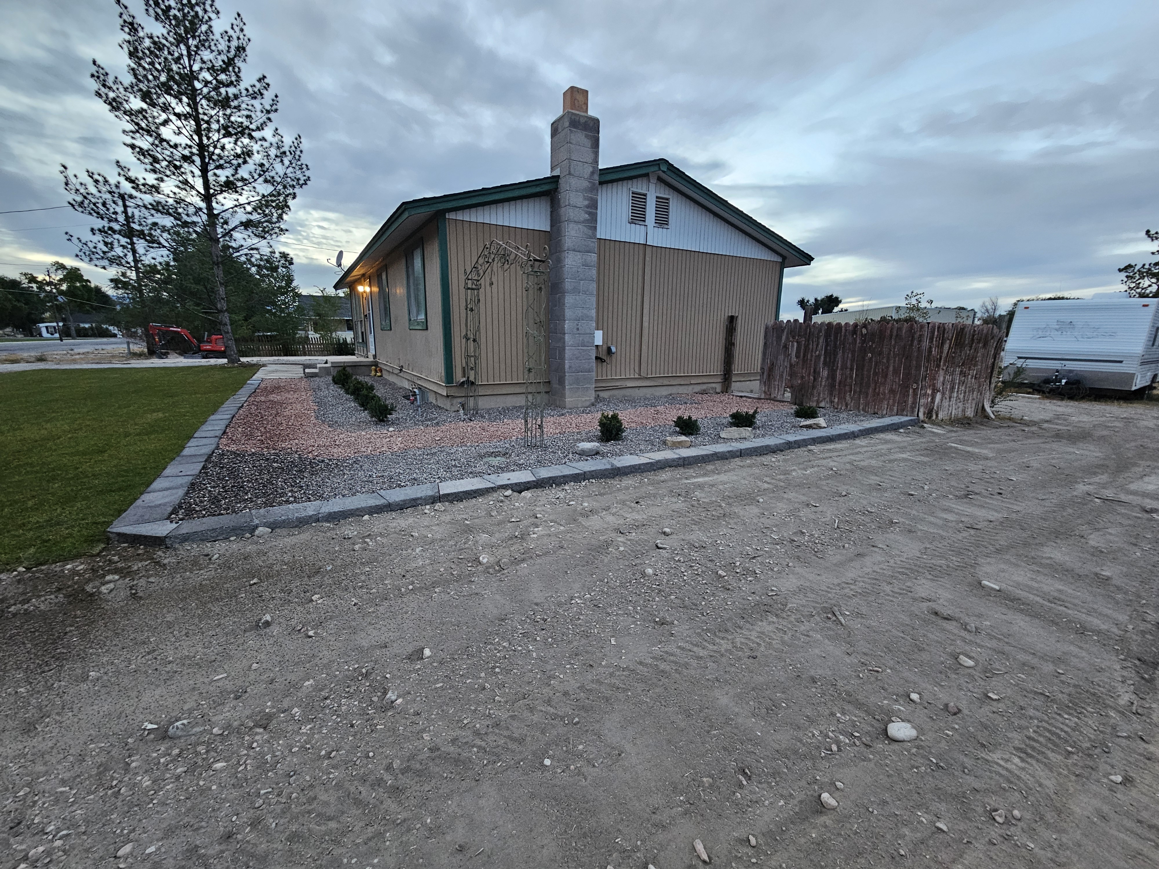 Project completed for Sarah M. — Hardscaping & Landscape Design