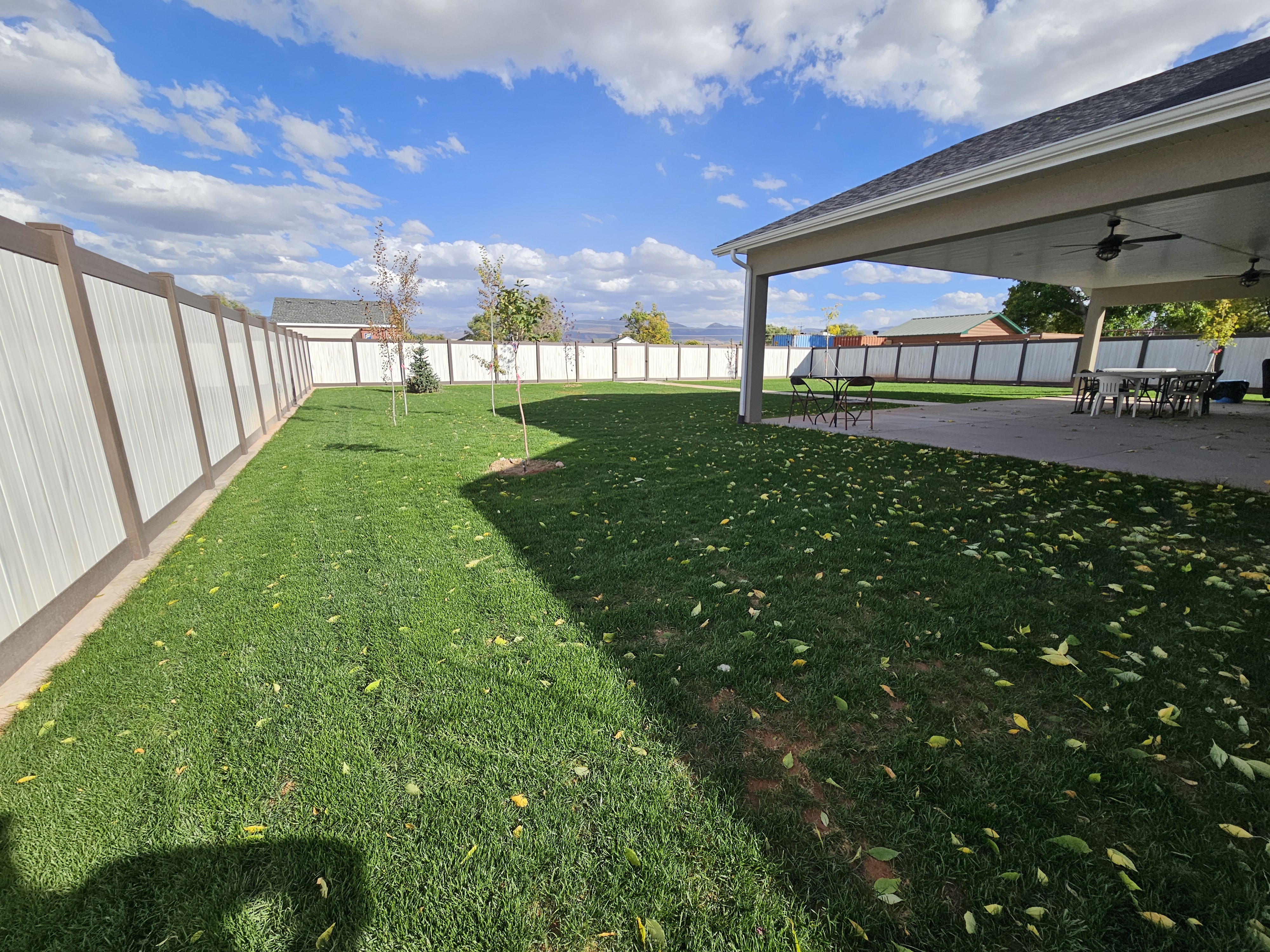 Natural boulder rock garden with drought-tolerant groundcovers in a residential landscape