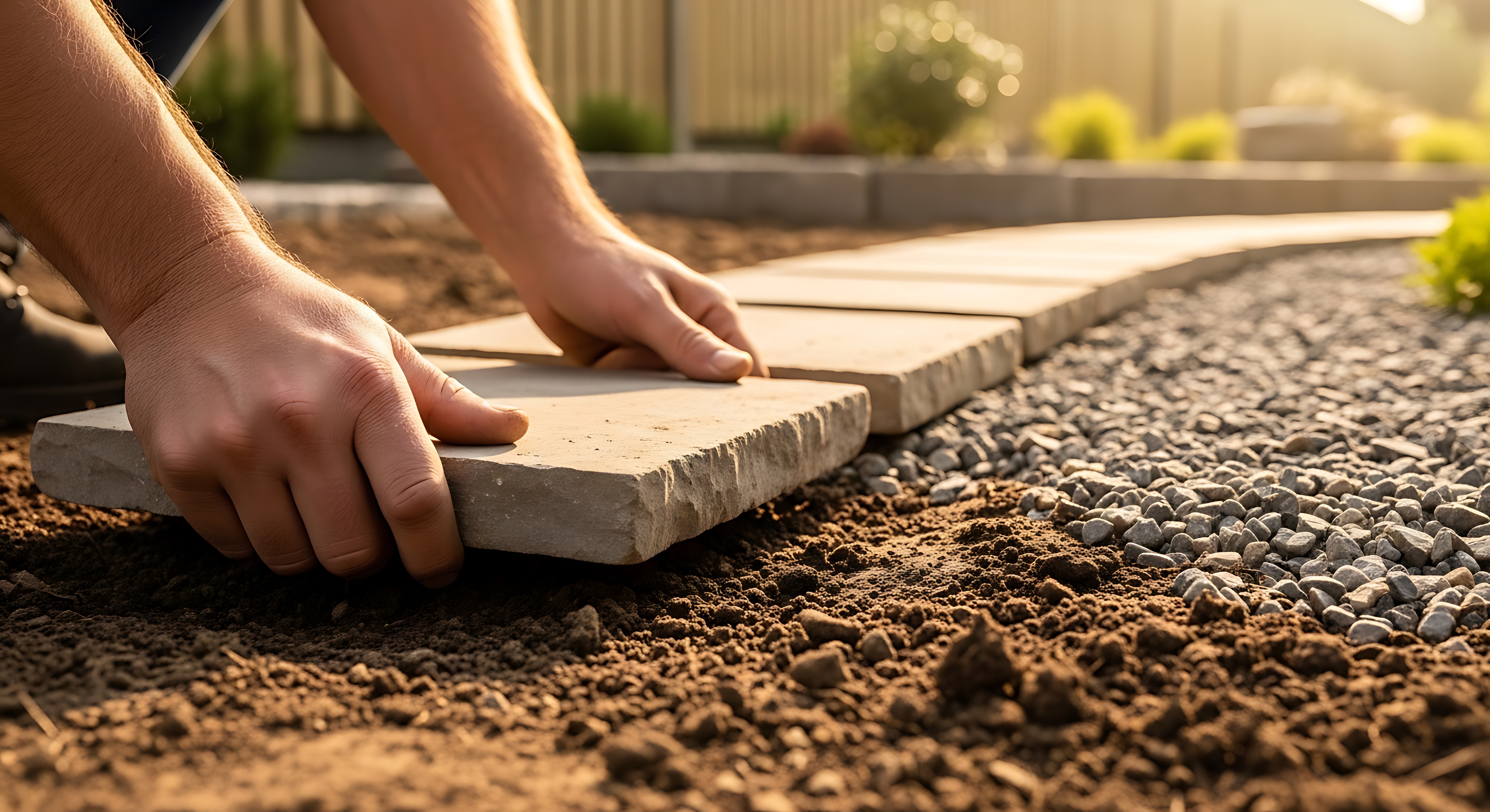 Professional hardscaping & paver patios by C&K Landscaping